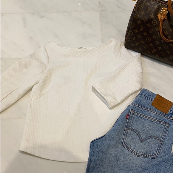 Club Monaco open back textured sweater - Picture 1 of 4